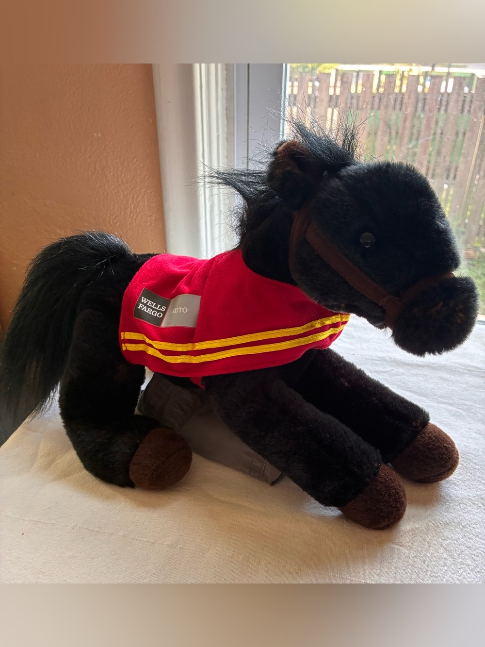 Wells Fargo Horse Mike Plush Legendary Pony Series 2016 Brand Marketing CLEAN
